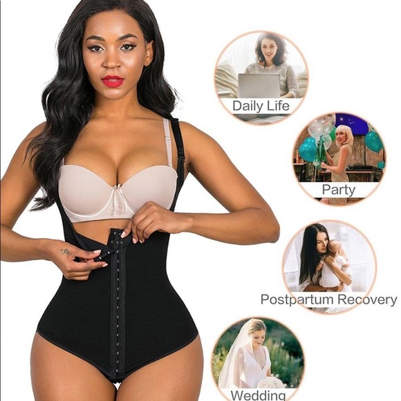 Shaperx Butt Lifter Body Shaper For Women With Front Hooks - Picture 3 of 14